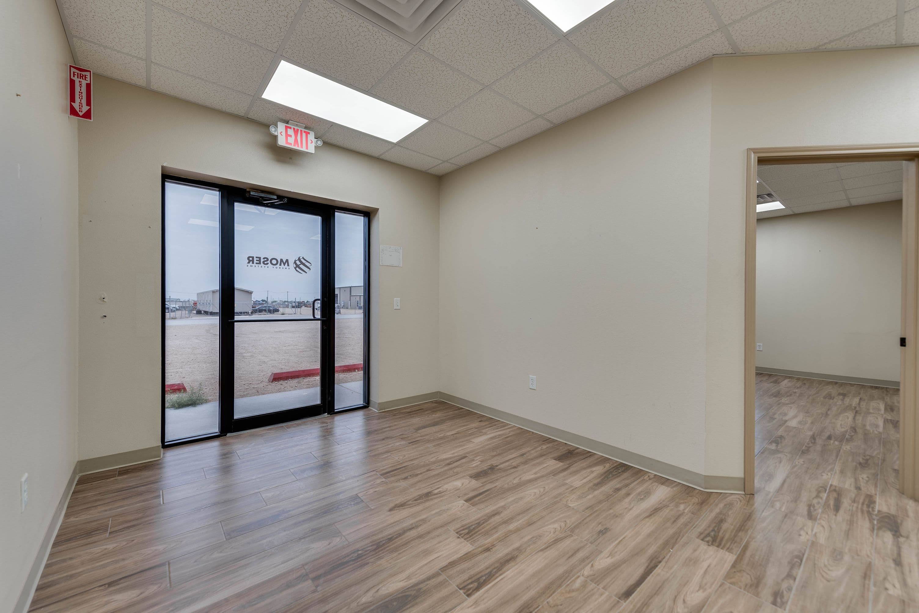 office reception area